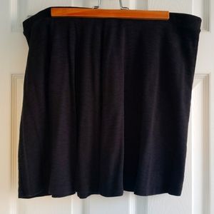 Black Swing Miniskirt